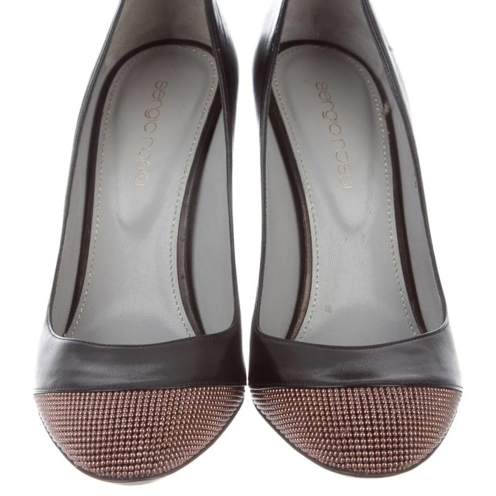 SERGIO ROSSI Leather  Pumps - Picture 2 of 3